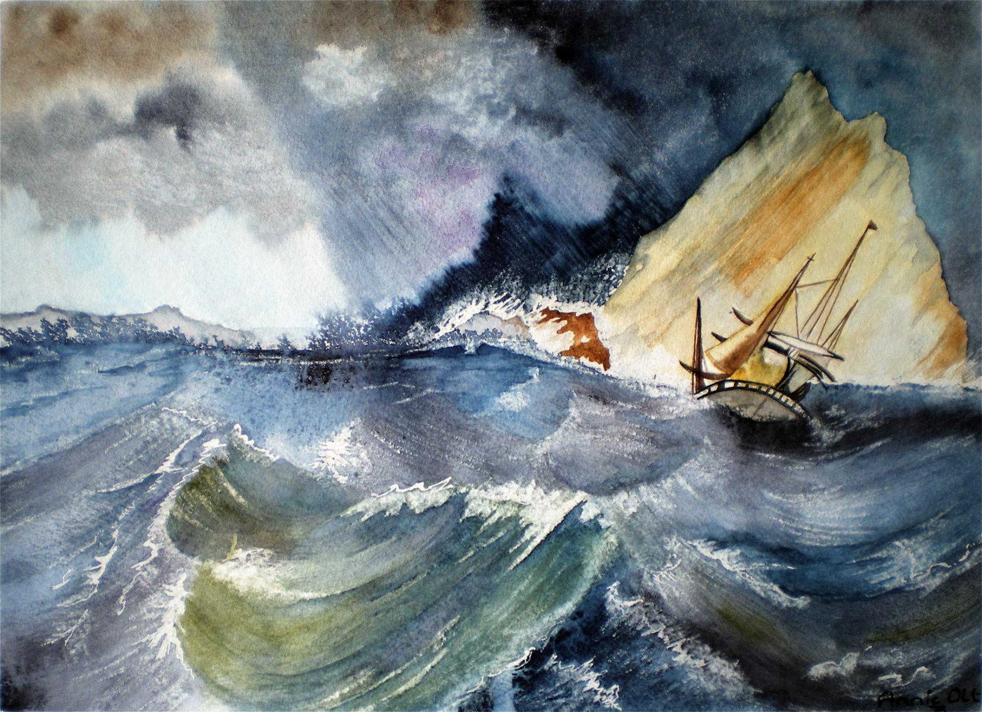 La Tempête (Inspiration W. Turner)