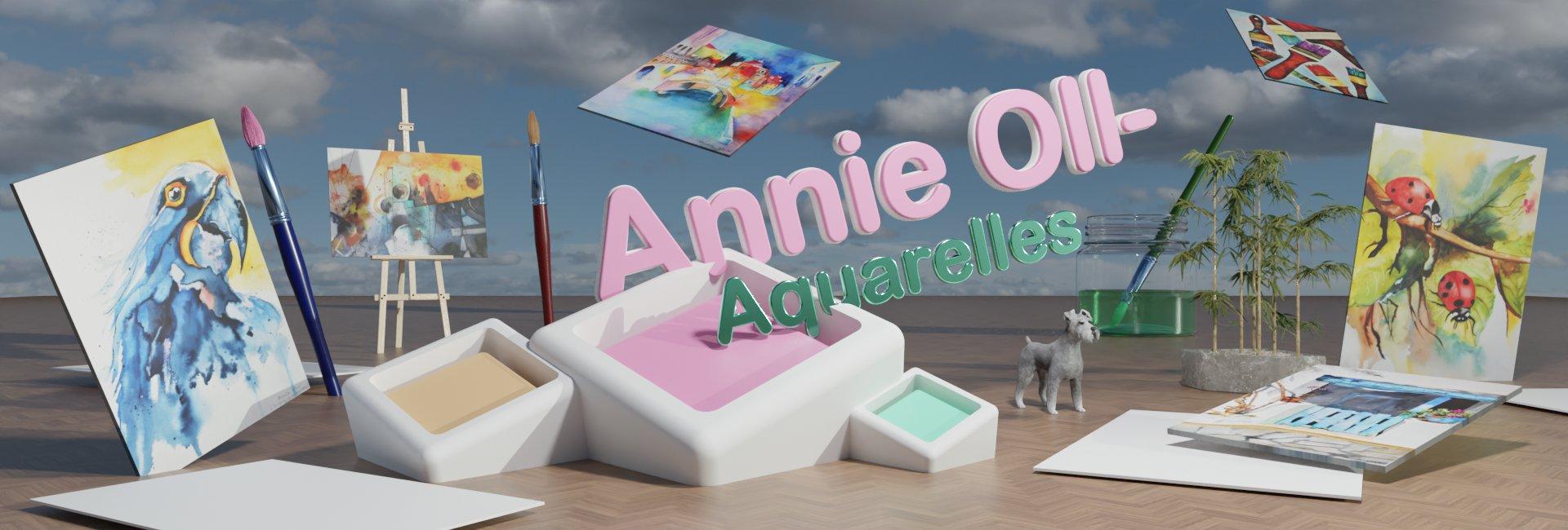 Annie Oll- Aquarelles